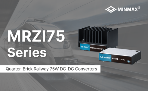 High Efficiency Meets Durability: 75W DC-DC Converters for Railway Applications